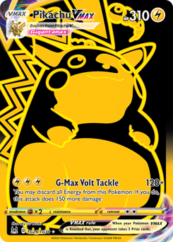Pikachu VMAX #TG29 Lost Origin Trainer Gallery