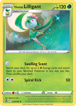 Hisuian Lilligant Silver Tempest #10