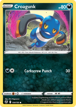 Croagunk #109 Silver Tempest