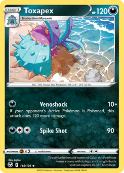 Toxapex #115 Silver Tempest