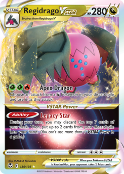 Regidrago VSTAR #136 Silver Tempest