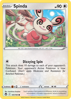 Spinda #141 Silver Tempest