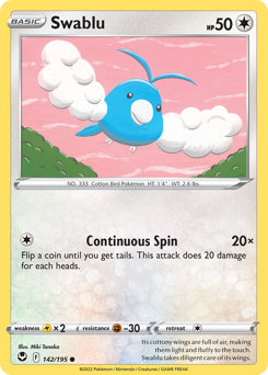 Swablu #142 Silver Tempest