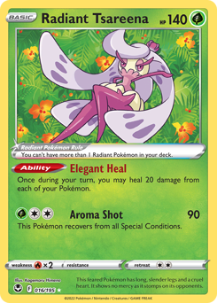 Radiant Tsareena #16 Silver Tempest