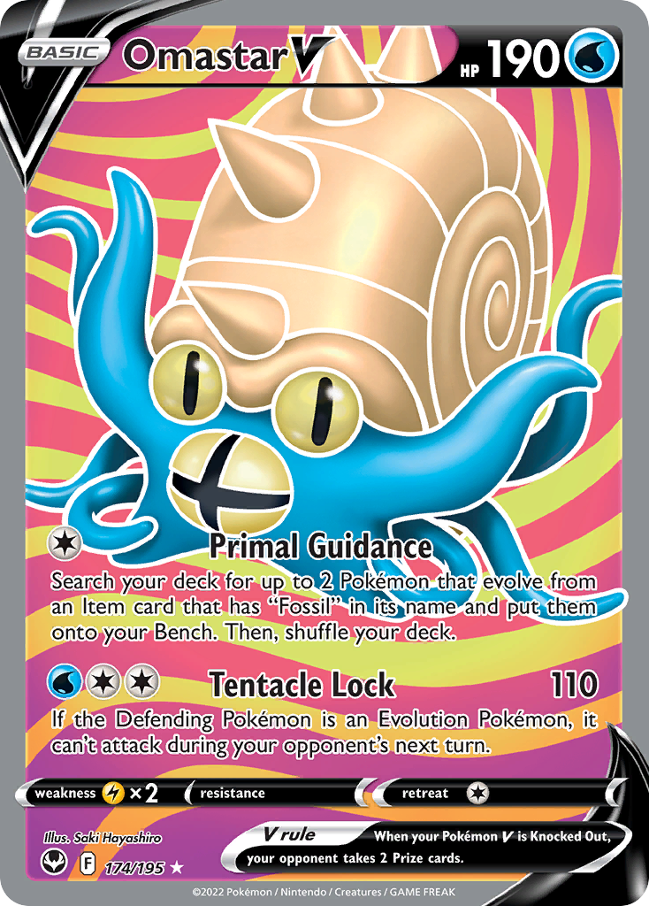 Omastar V #174 Silver Tempest