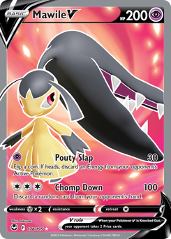 Mawile V #178 Silver Tempest