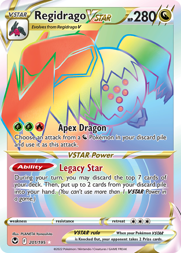 Regidrago VSTAR #201 Silver Tempest