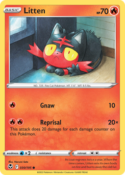 Litten #30 Silver Tempest
