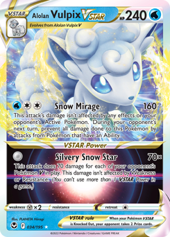 Alolan Vulpix VSTAR #34 PSA 10
