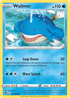 Wailmer #37 Silver Tempest