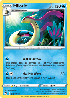Milotic #40 Silver Tempest