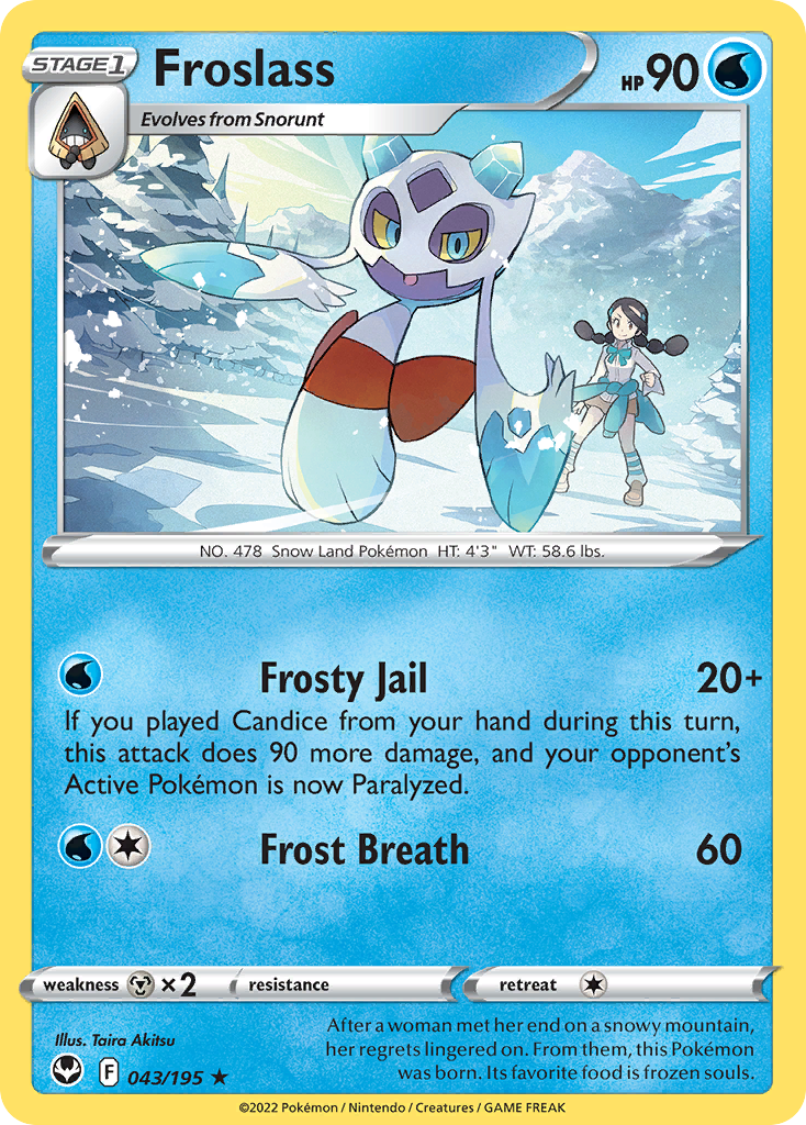 Froslass #43 Silver Tempest