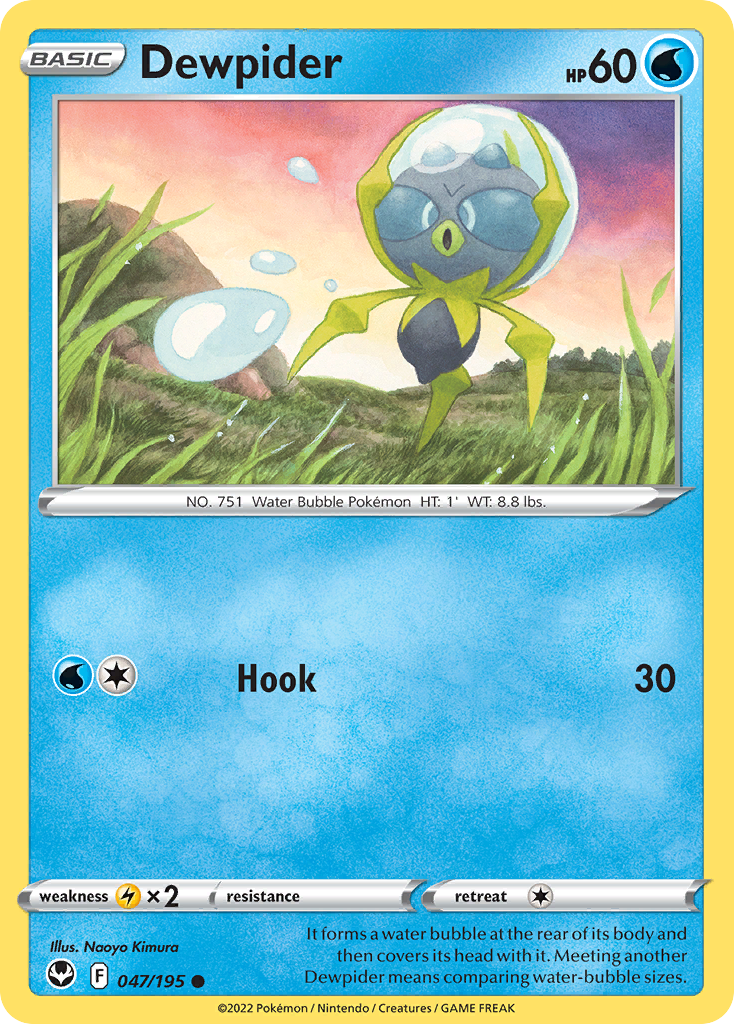 Dewpider #47 Silver Tempest