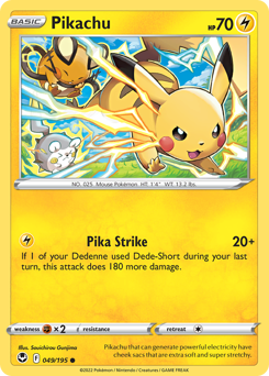 Pikachu #49 PSA 10