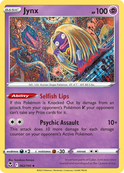 Jynx #62 Silver Tempest