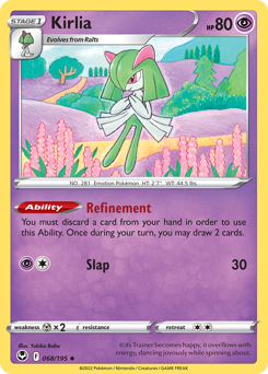 Kirlia Silver Tempest #68