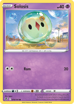 Solosis #76 Silver Tempest