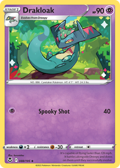 Drakloak #88 Silver Tempest