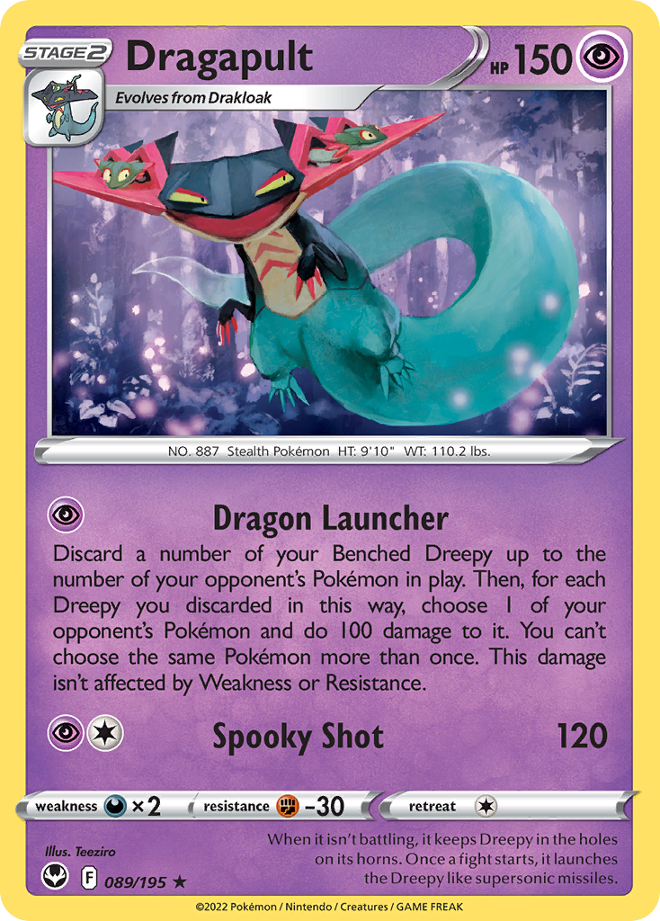 Dragapult #89 Silver Tempest
