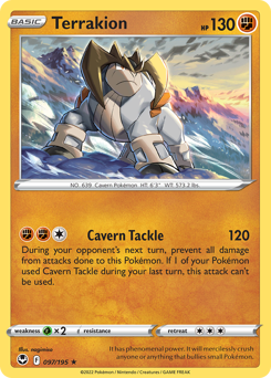 Terrakion #97 Silver Tempest