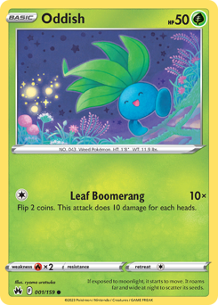 Oddish #1 Crown Zenith