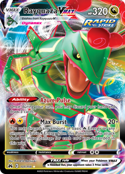 Rayquaza VMAX #101 Crown Zenith