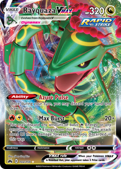 Rayquaza VMAX #102 Crown Zenith