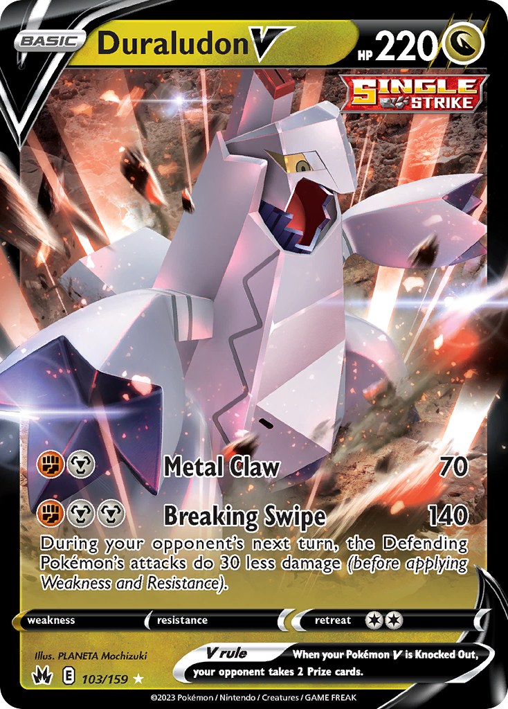 Duraludon V #103 Crown Zenith