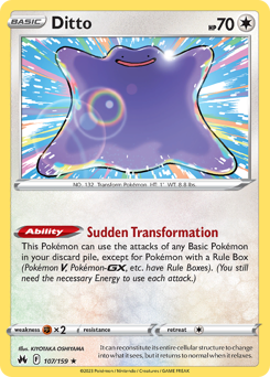 Ditto #107 Crown Zenith