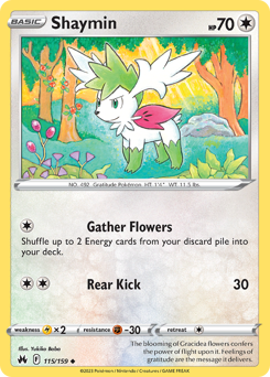 Shaymin #115 PSA 10