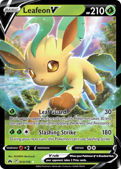 Leafeon V #13 Crown Zenith