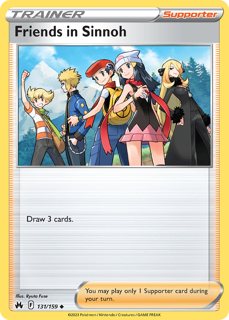 Friends in Sinnoh #131 Crown Zenith