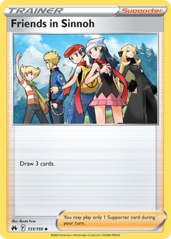 Friends in Sinnoh #131 Crown Zenith