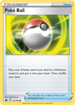 Poké Ball #137 Crown Zenith