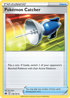 Pokémon Catcher #138 Crown Zenith
