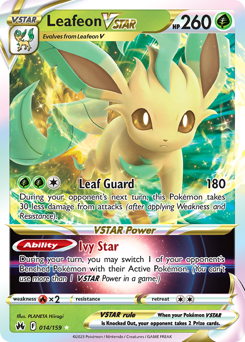 Leafeon VSTAR #14 Crown Zenith