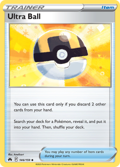 Ultra Ball #146 Crown Zenith