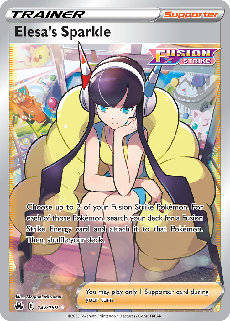 Elesa's Sparkle #147 Crown Zenith