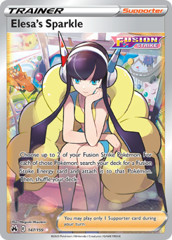 Elesa's Sparkle #147 Crown Zenith
