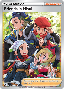 Friends in Hisui #148 Crown Zenith