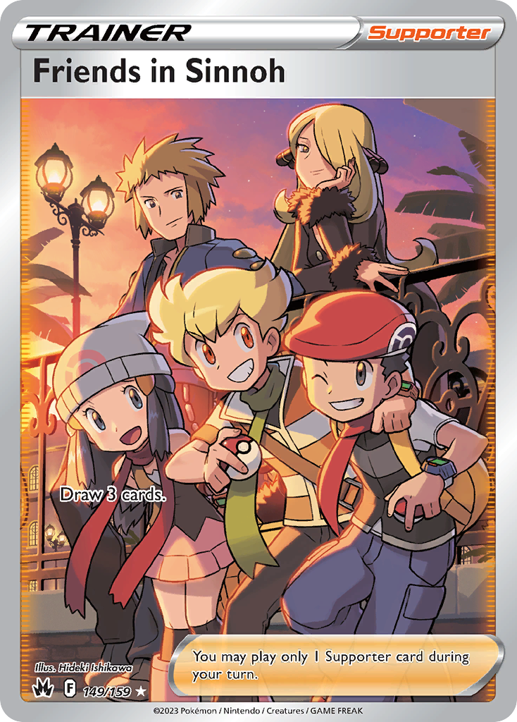Friends in Sinnoh #149 Crown Zenith