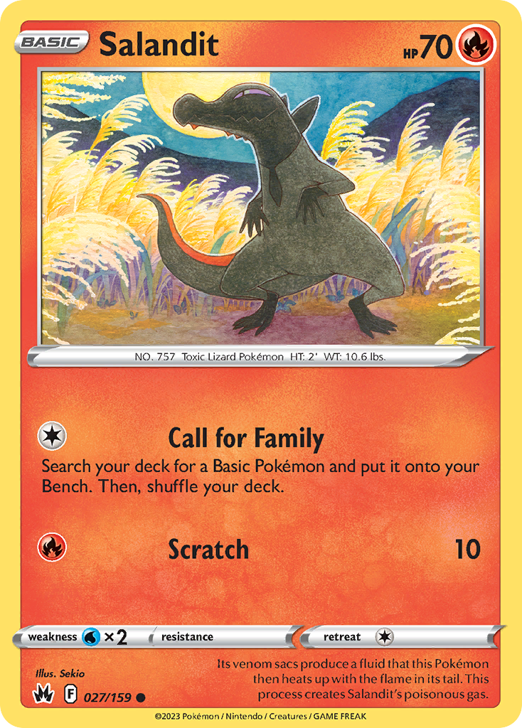 Salandit #27 Crown Zenith