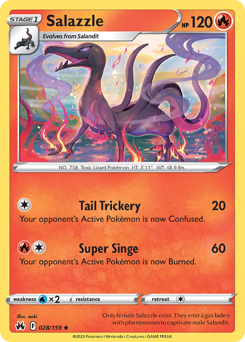 Salazzle #28 Crown Zenith