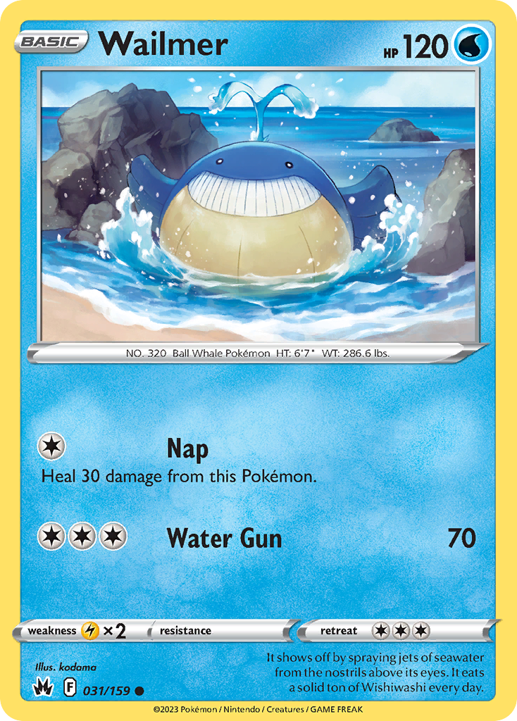 Wailmer #31 Crown Zenith