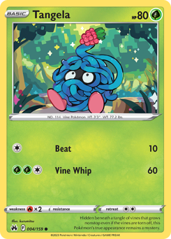 Tangela #4 Crown Zenith