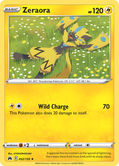 Zeraora #52 PSA 10