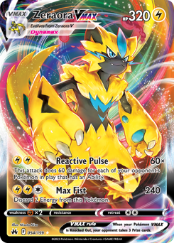 Zeraora VMAX #54 PSA 10