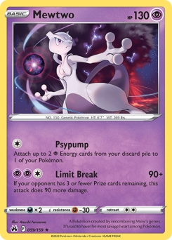Mewtwo #59 PSA 10
