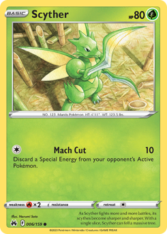 Scyther #6 PSA 10
