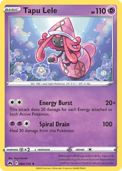 Tapu Lele #64 Crown Zenith